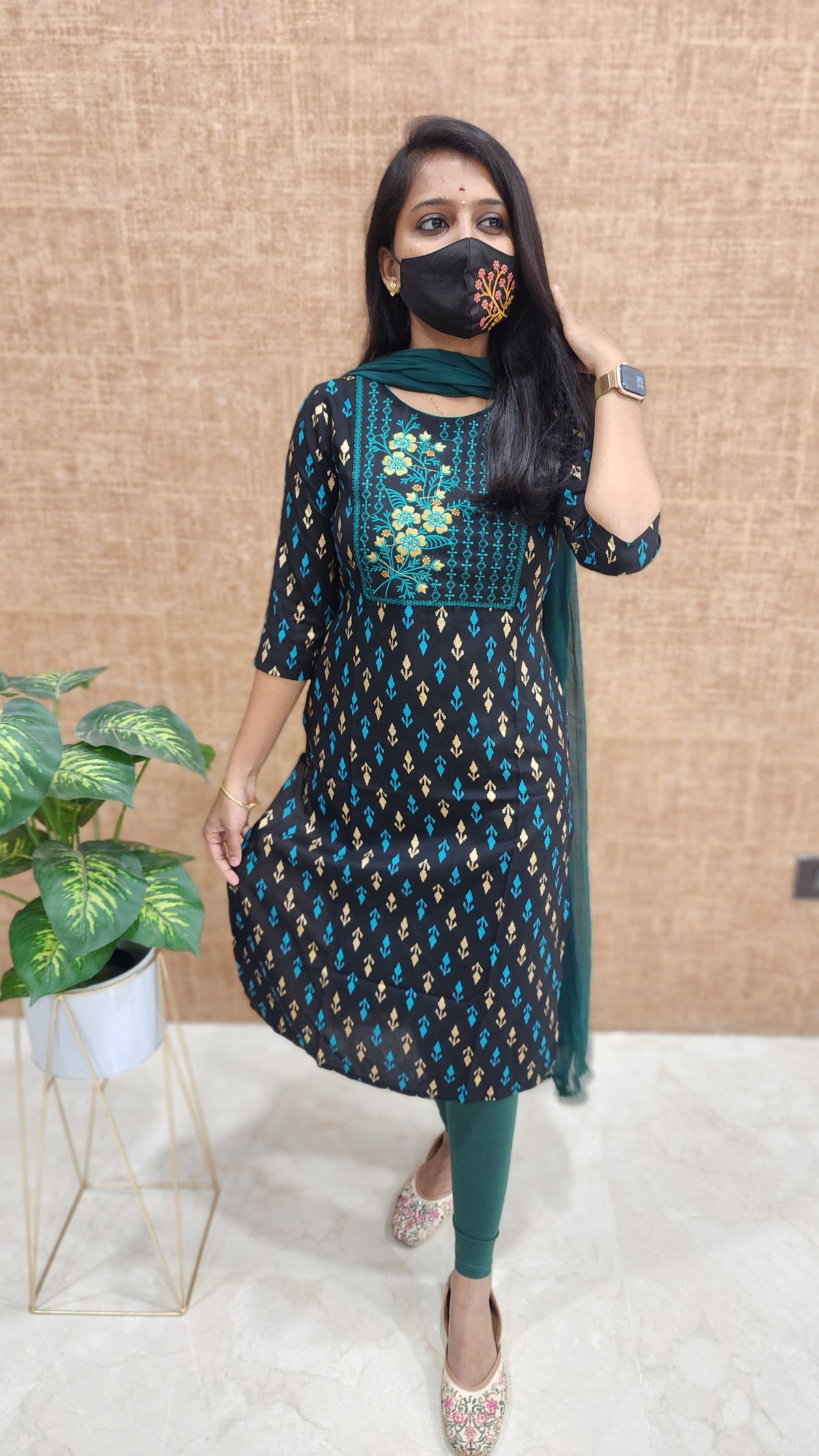 Office Wear - Embroidery (9314)