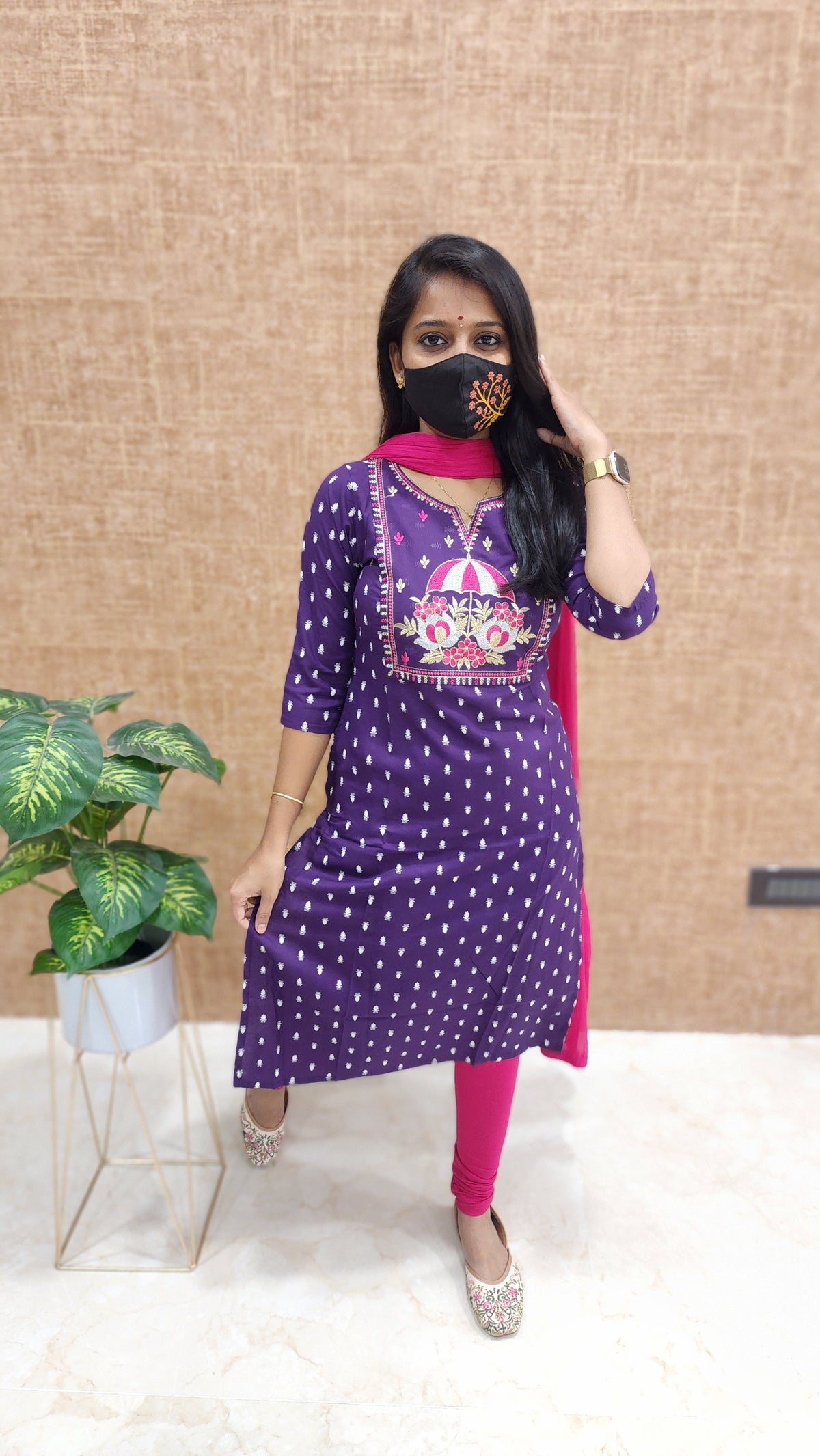 Office Wear - Embroidery(9317)