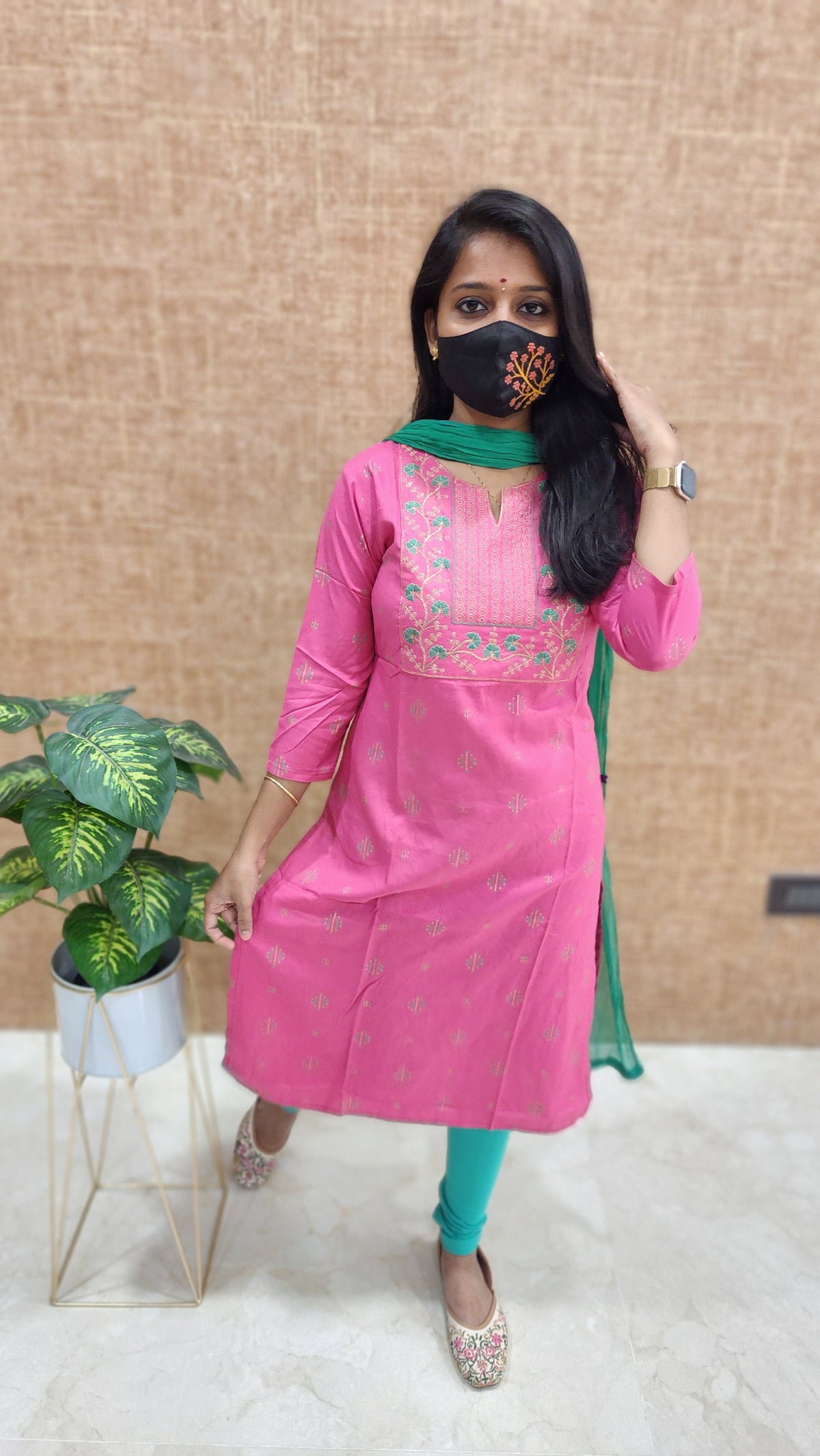 Office Wear - Embroidery (9318)