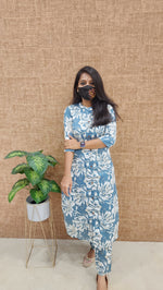 Cord set (pant & top) (9371)c5