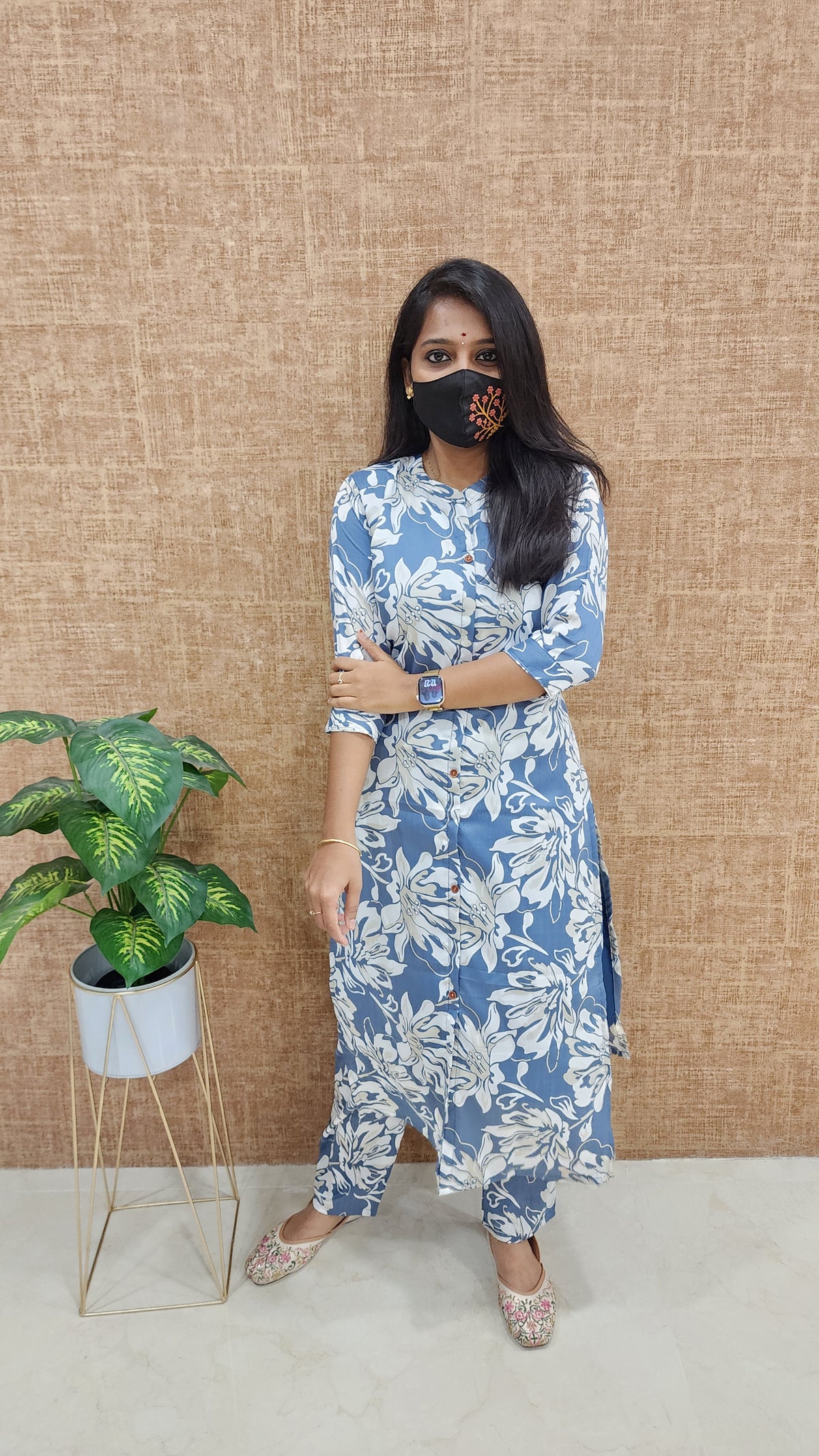 Cord set (pant & top) (9373)