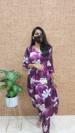 Cord set (pant & top)(9230)