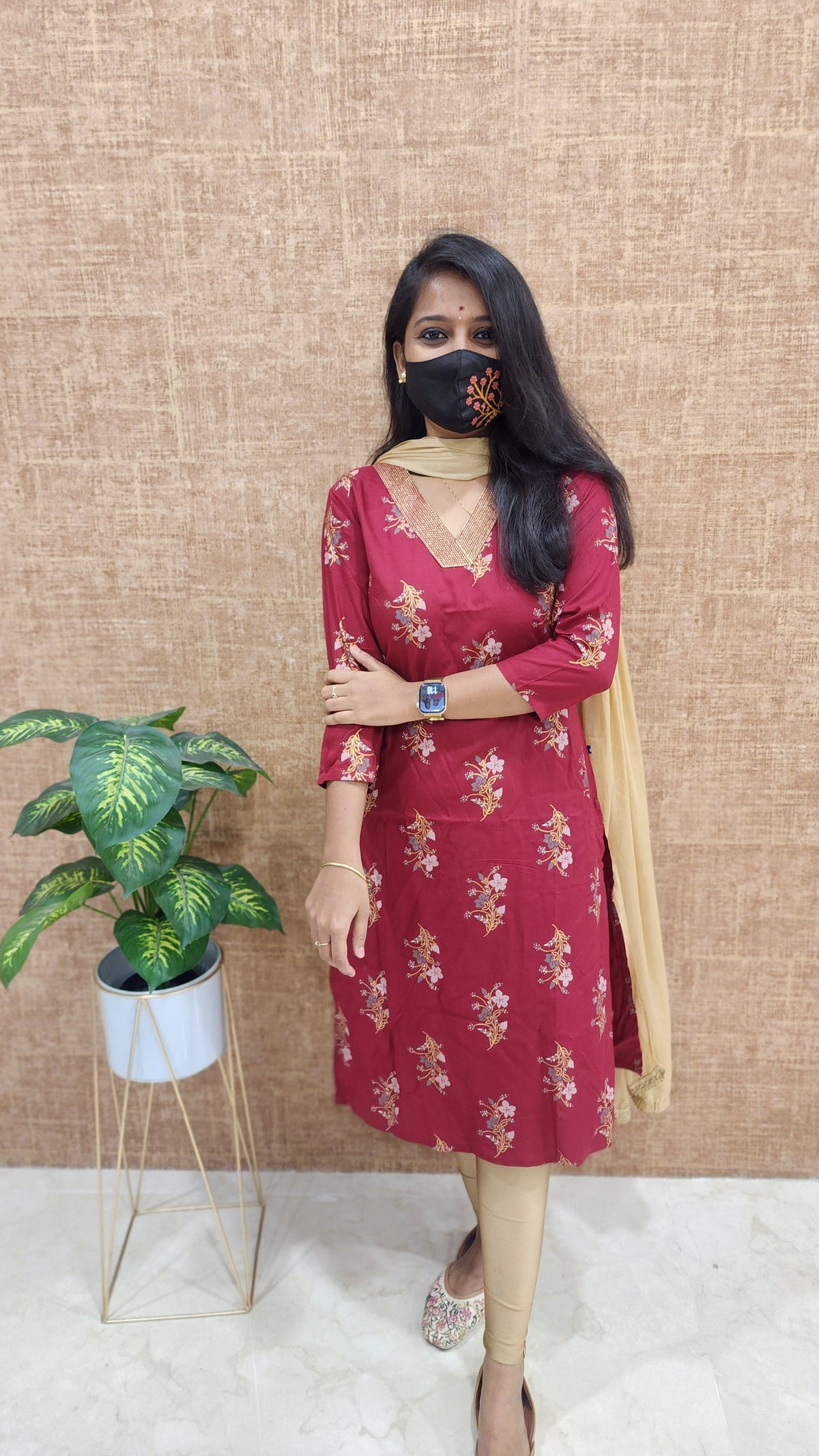 Office Wear - Embroidery (9386)