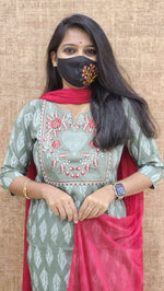Office Wear - Embroidery (9387)c