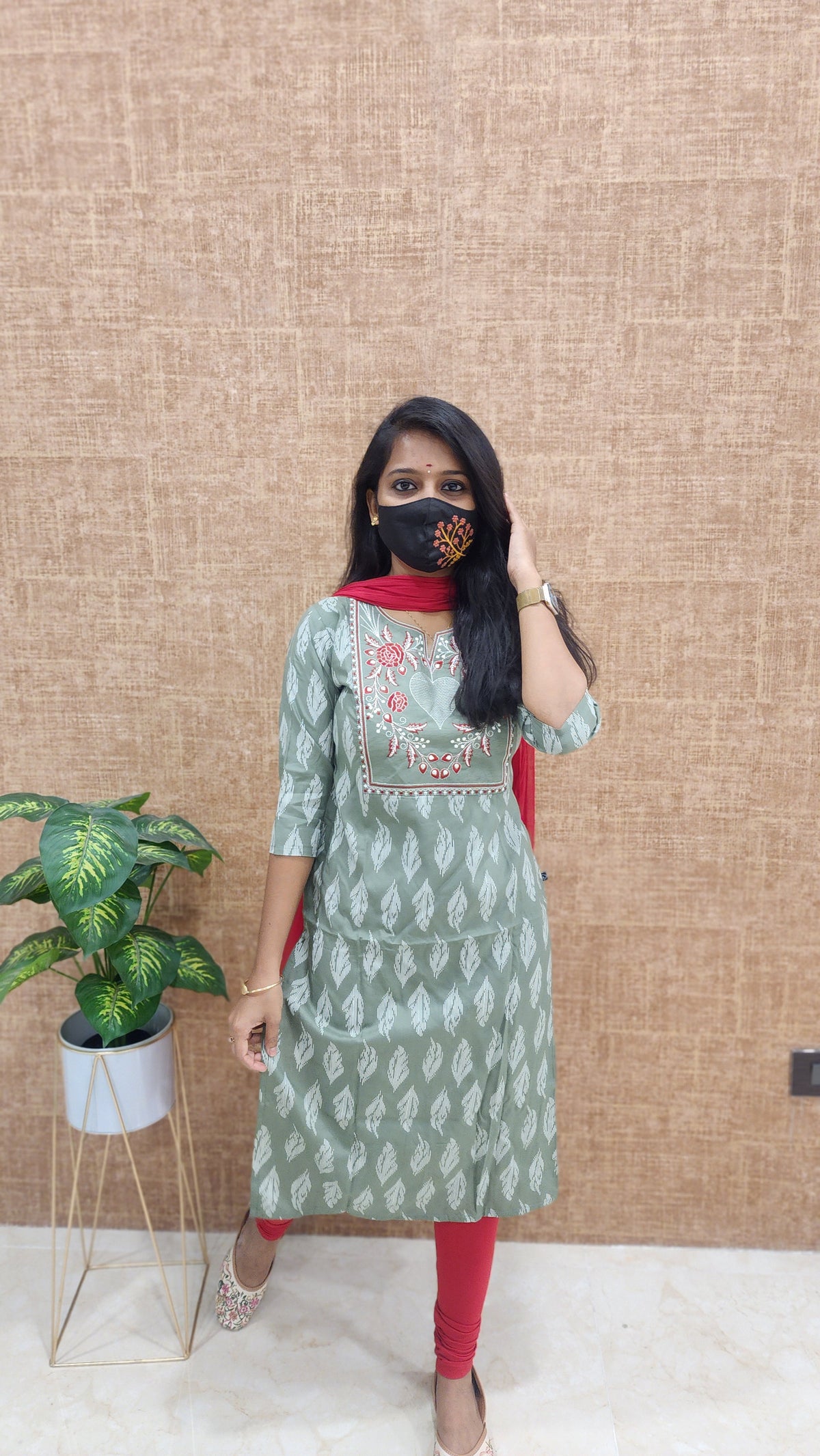 Office Wear - Embroidery (9387)c