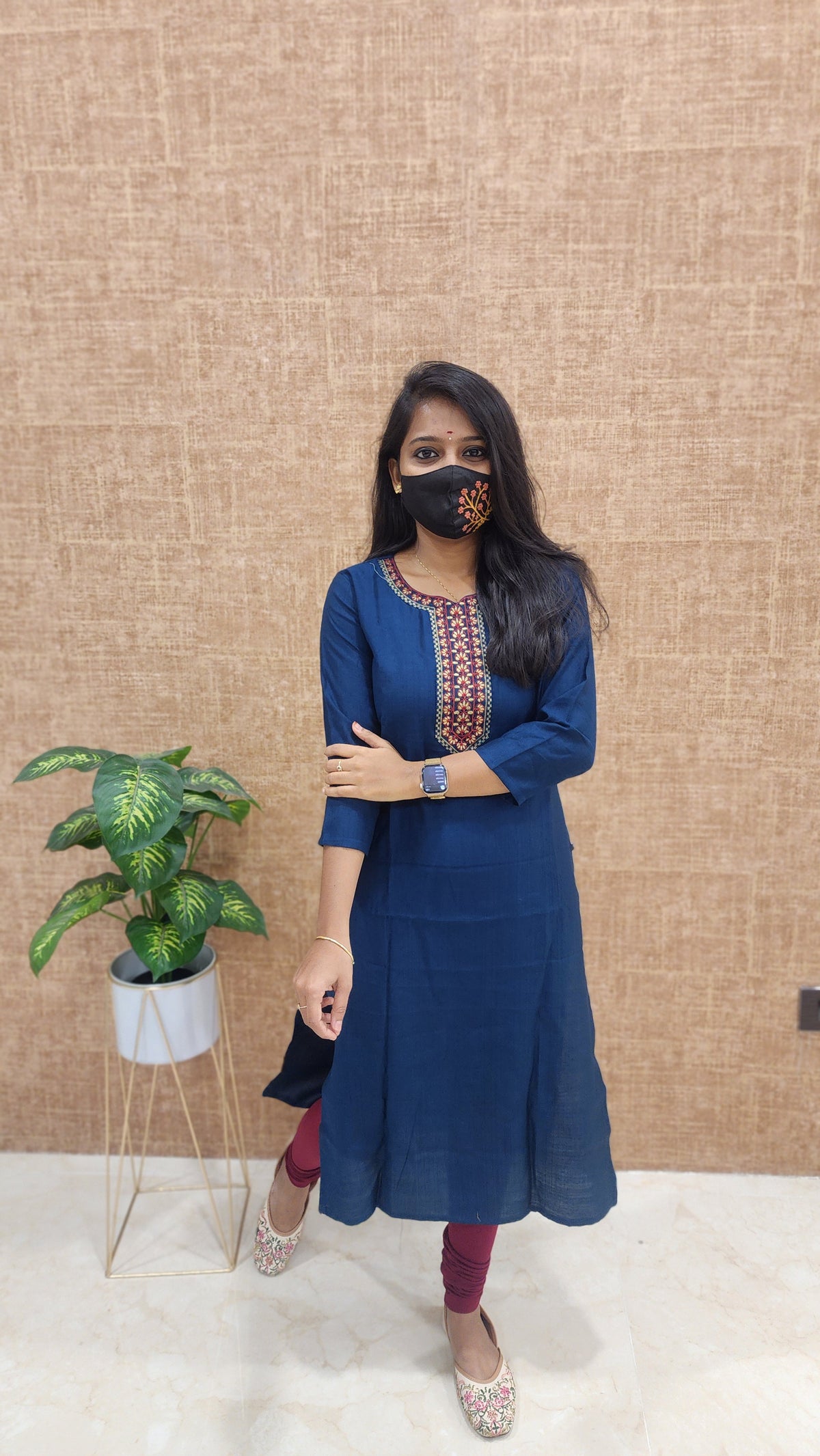 Office Wear - Embroidery (9389)c