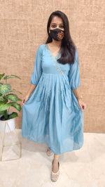 Indo-Western frock (9432)c