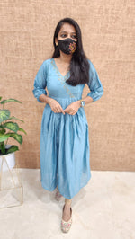Indo-Western frock (9432)c