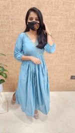 Indo-Western frock (9432)c
