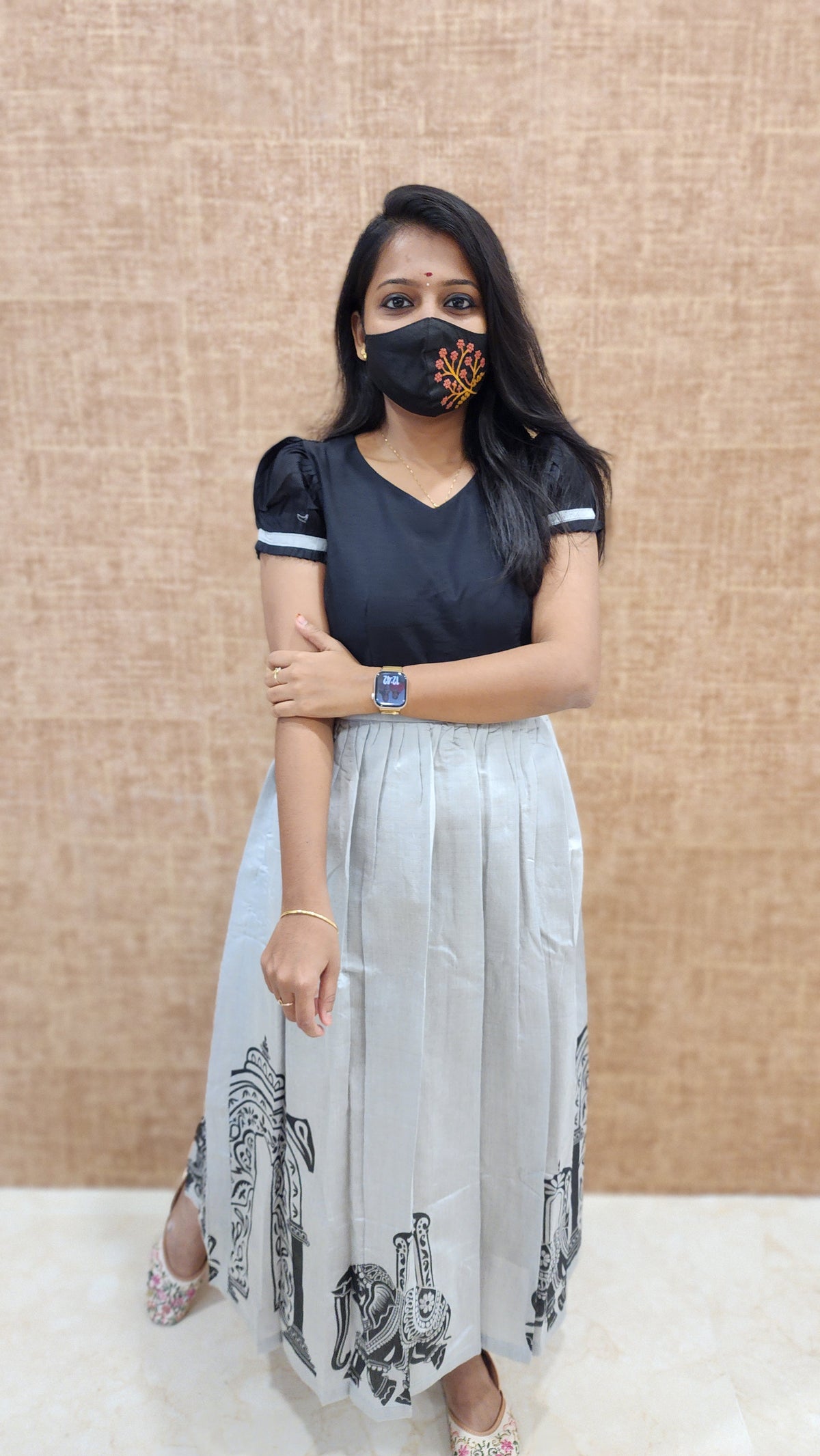 Indo-Western frock (9485)