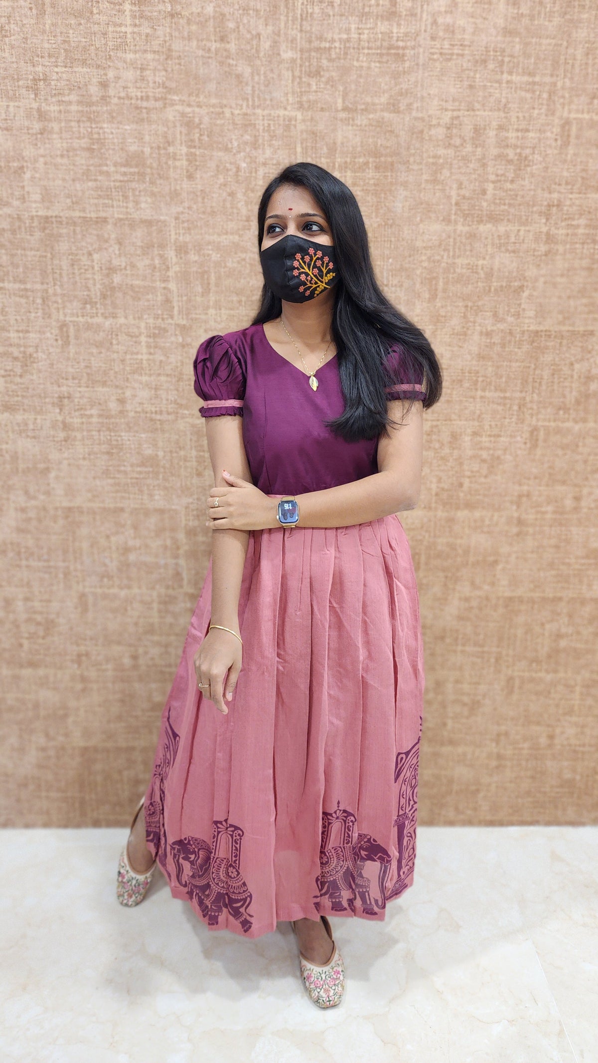 Indo-Western frock (9486)