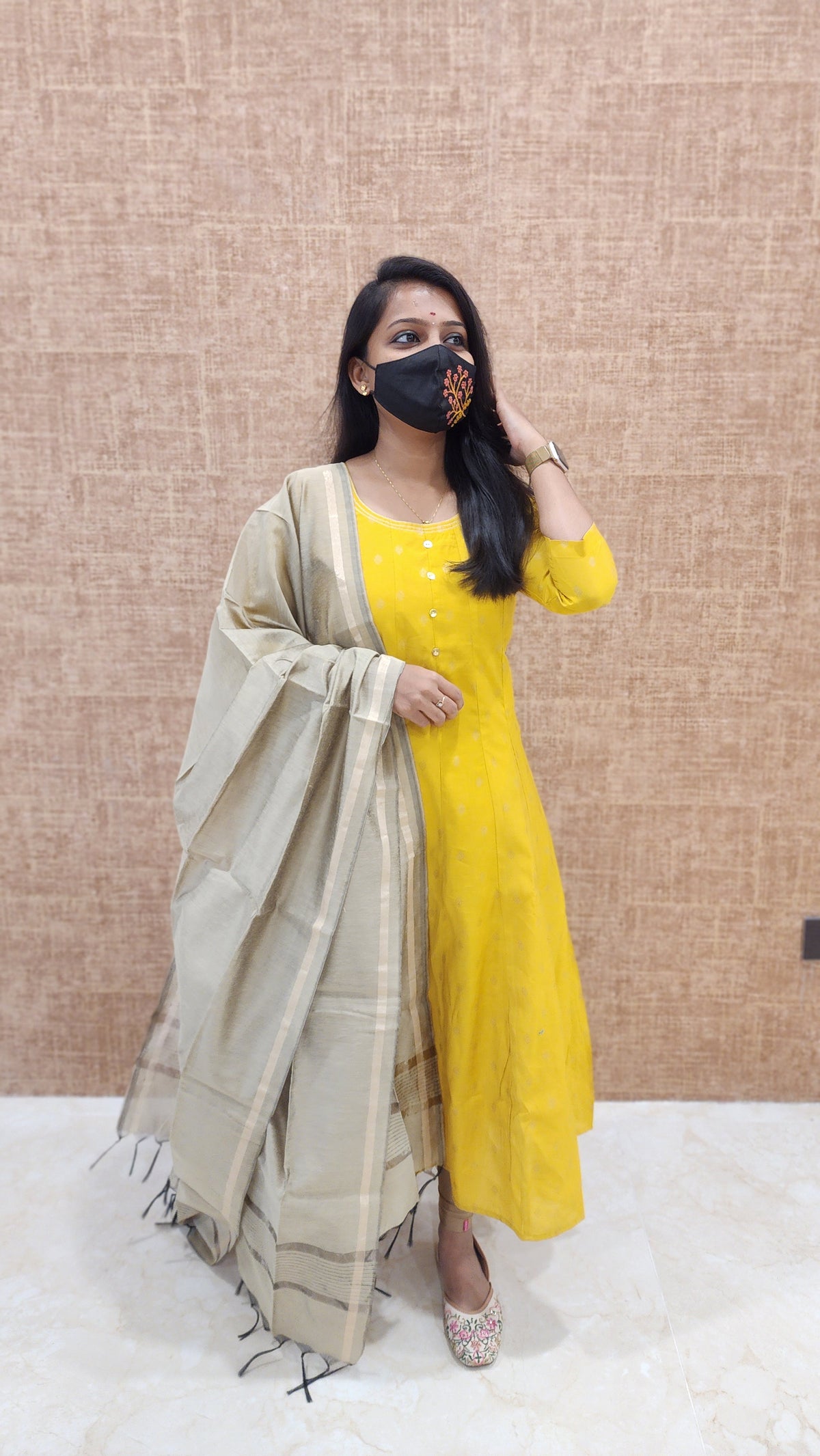 Anarkali Salwar Set (9494) (C4)