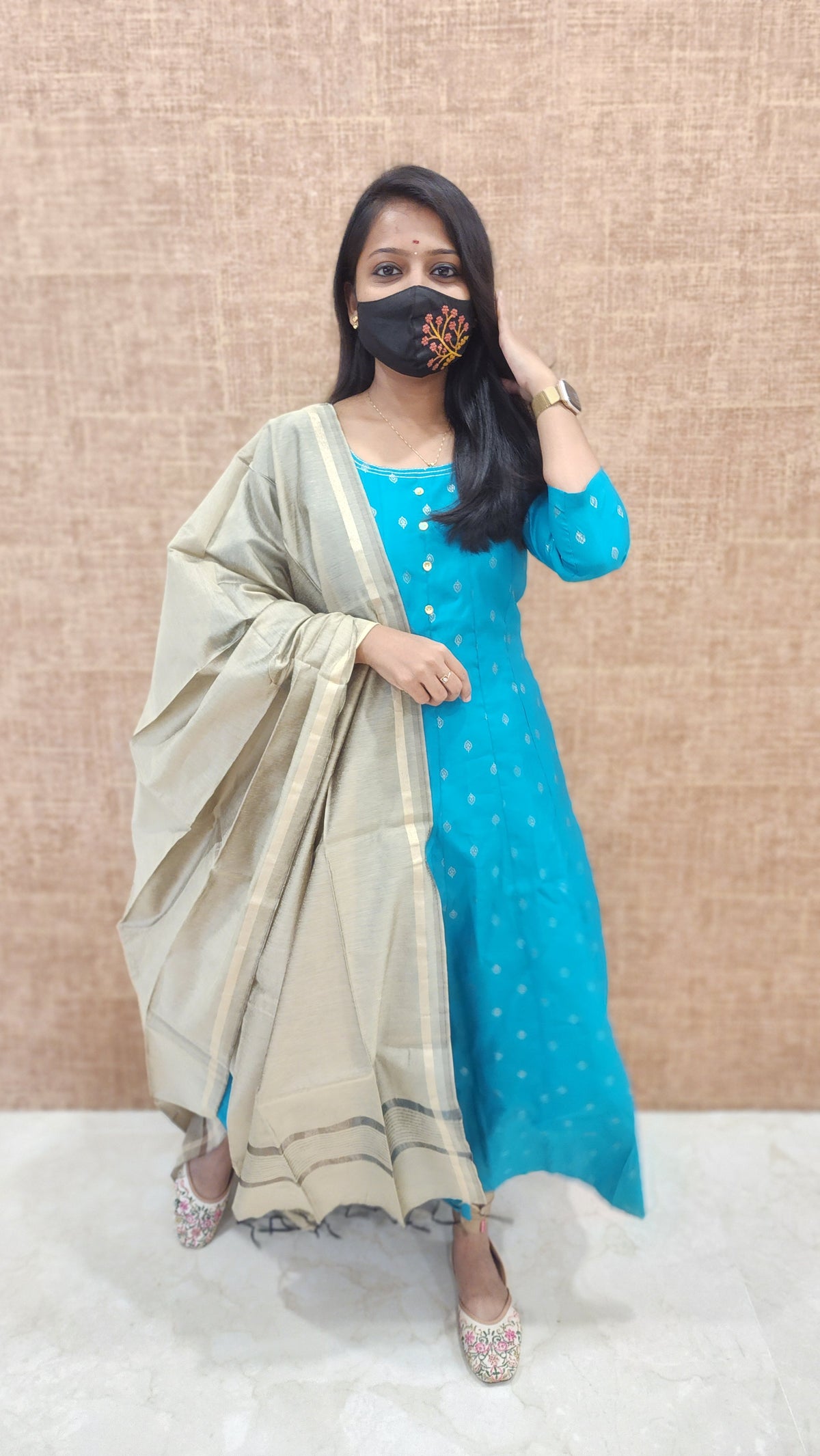 Anarkali Salwar Set (9495)