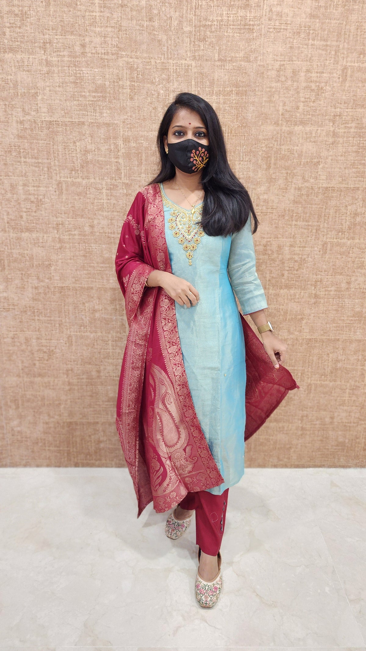 Ethnic Salwar Set (9496)