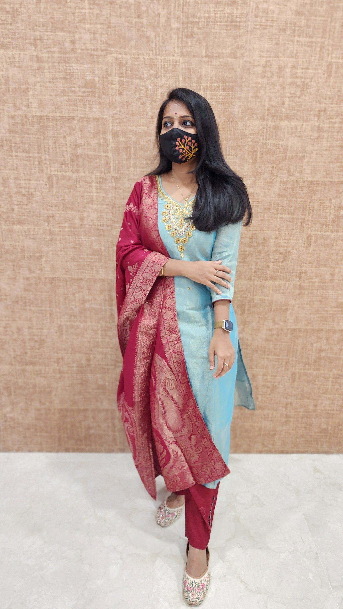 Ethnic Salwar Set (9496)