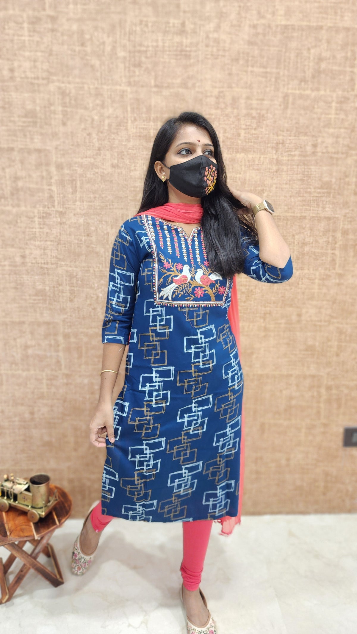 Office Wear - Embroidery (9525)