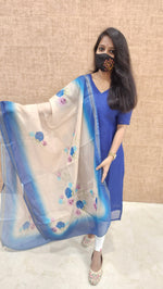 Salwar Set (kurti+Dupatta)(9599)