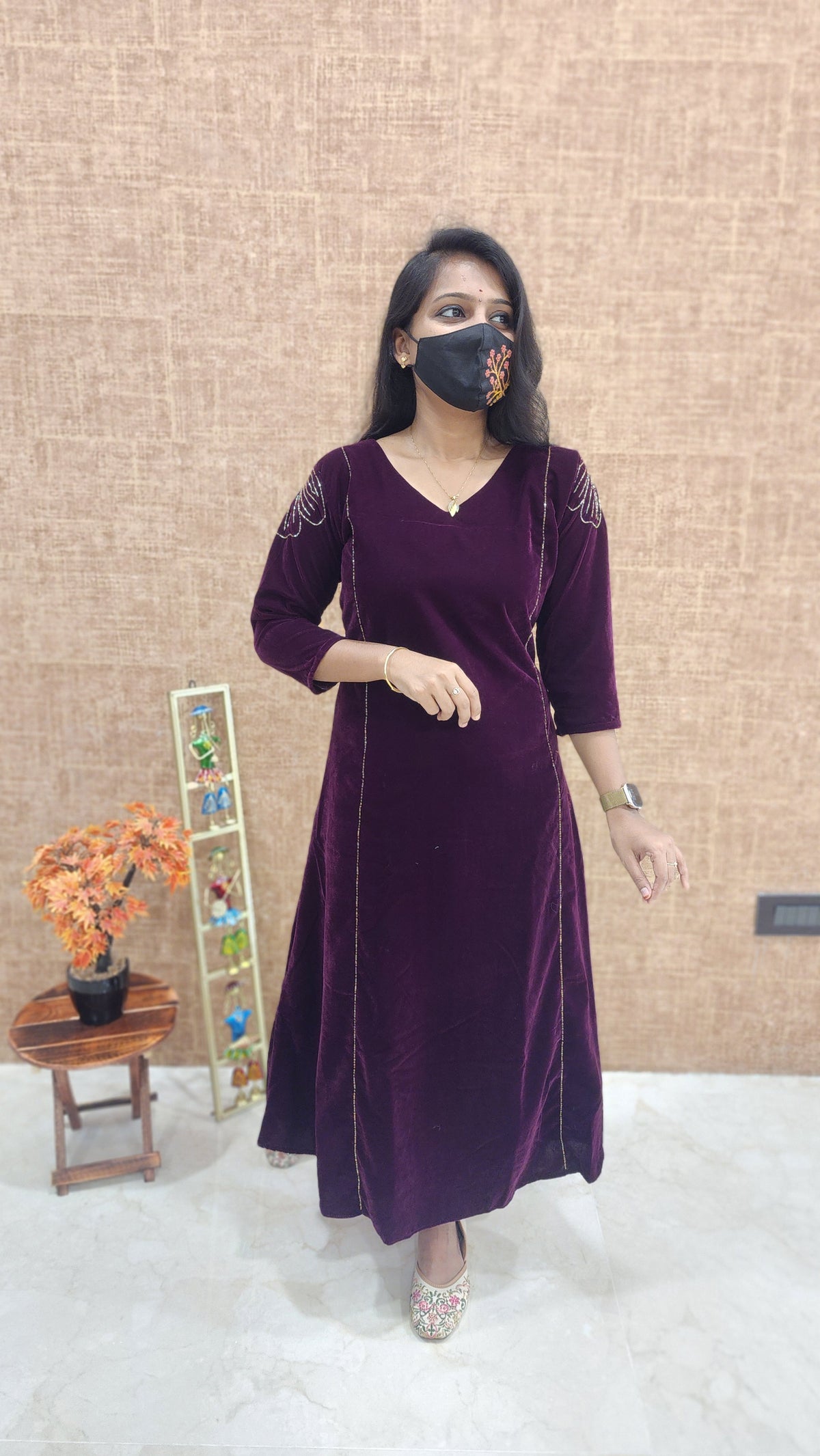 Ramzan special-Handwork Kurti (9530)