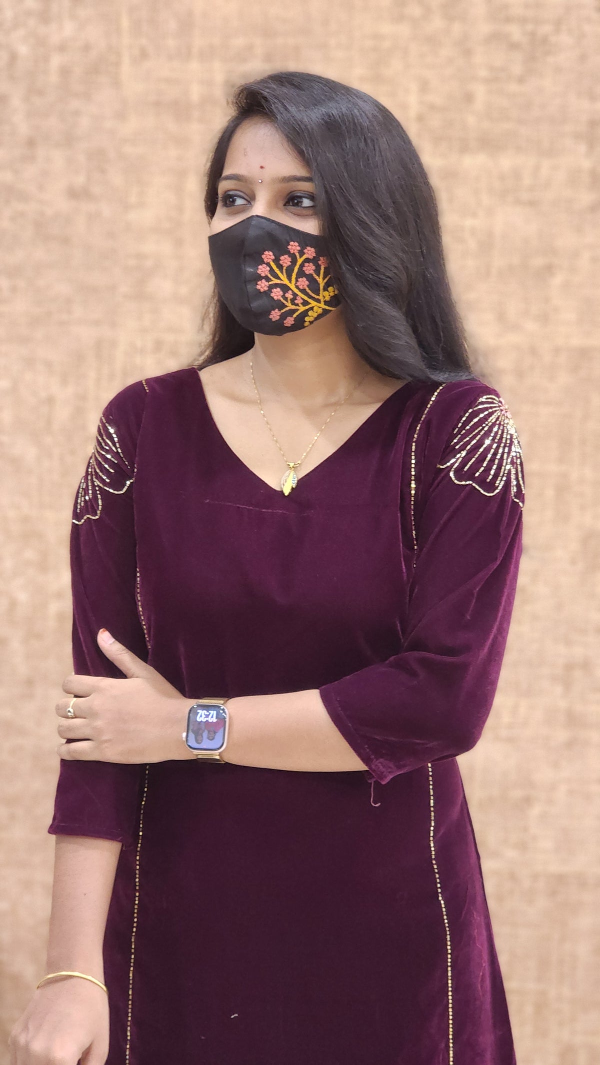 Ramzan special-Handwork Kurti (9530)