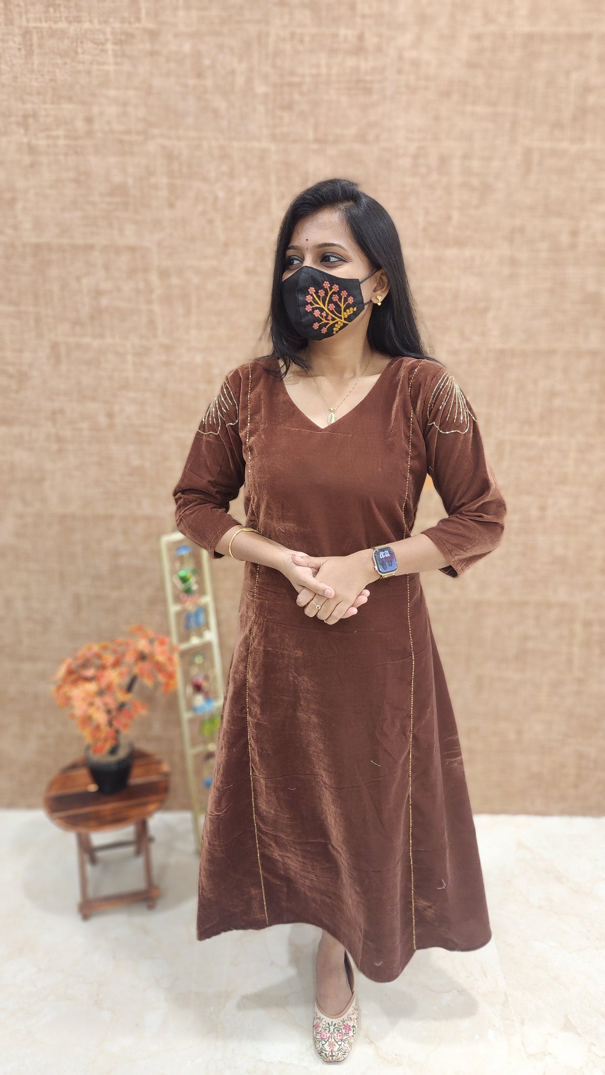Ramzan special-Handwork Kurti (9531)