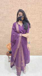 Handloom cotton Salwar Set (9539)