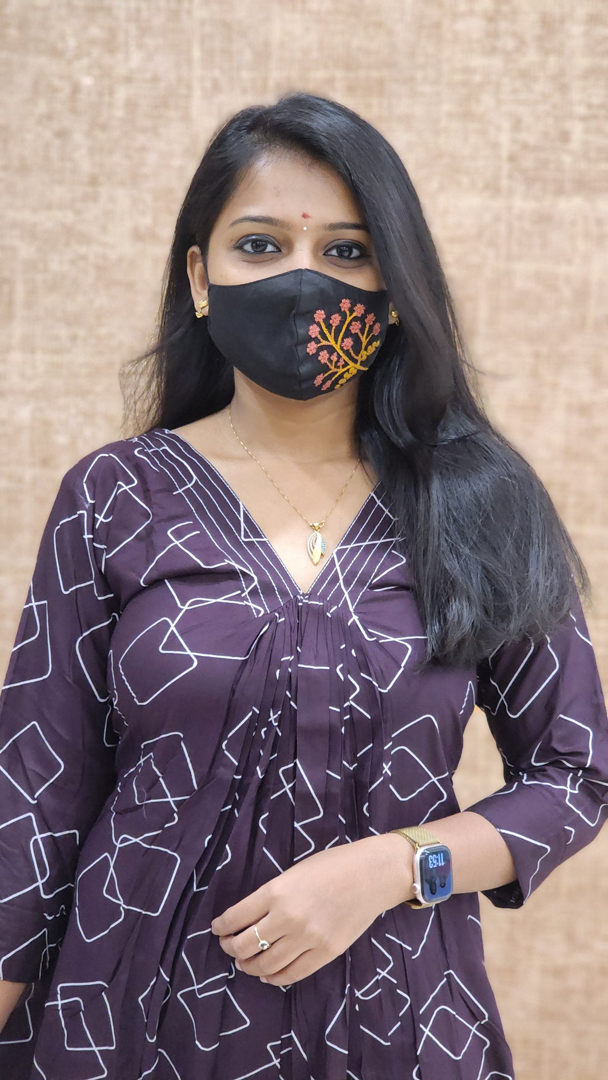 Pleated Casual Kurti (9614)