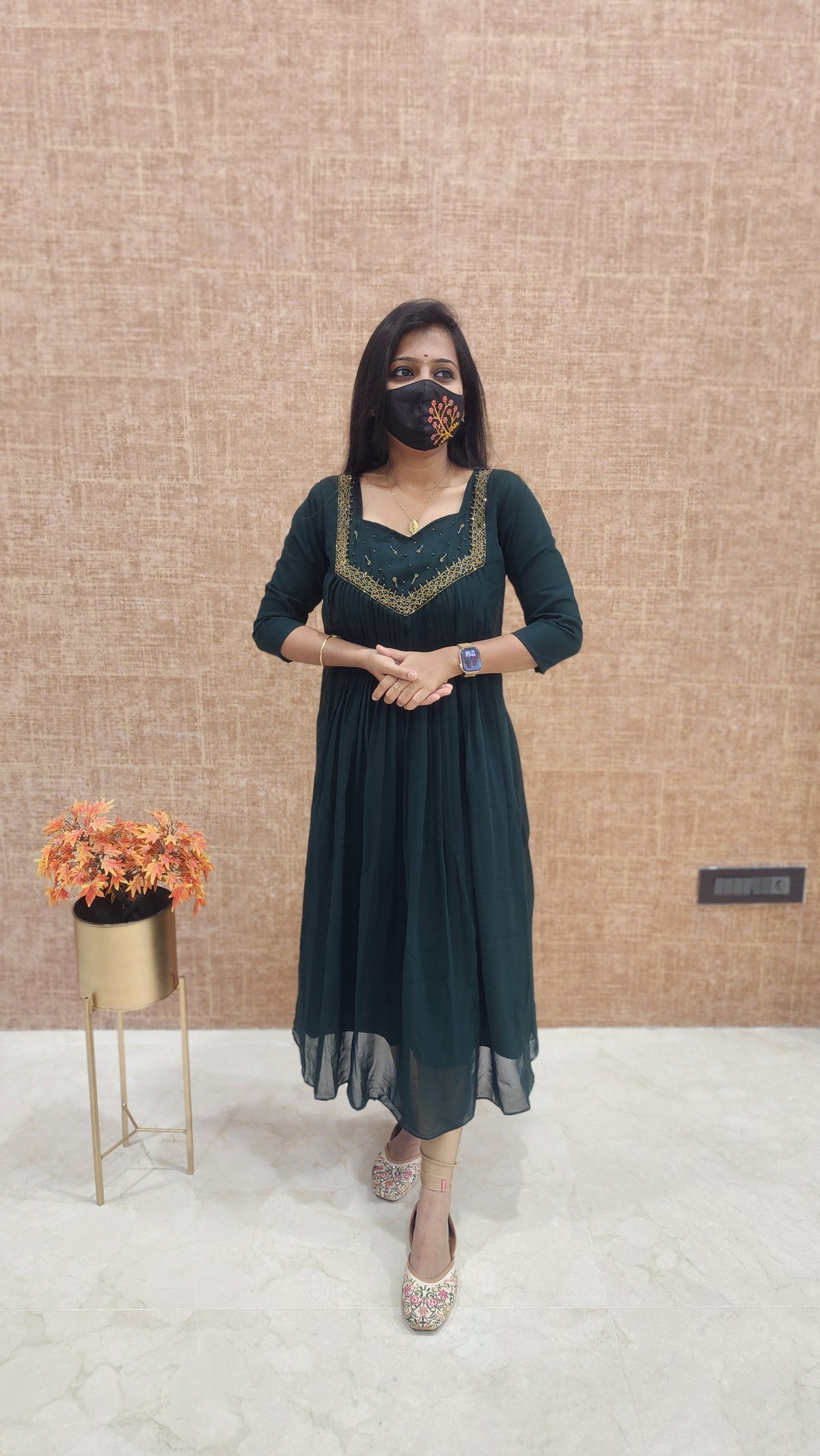 Festive sale -Handwork Kurti (9661)