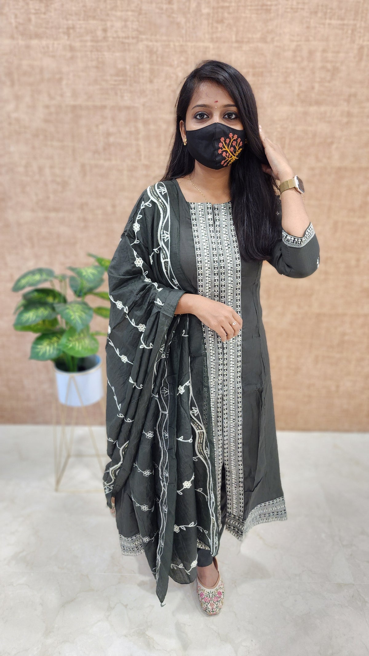 Ethnic Salwar Set (9708)c2