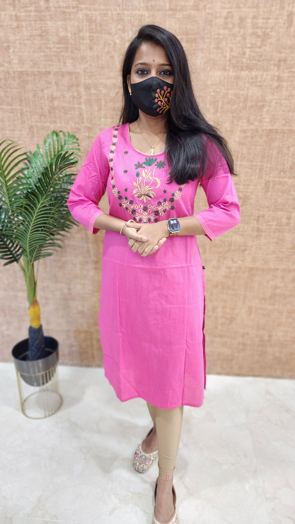 Office Wear - Embroidery(9854)