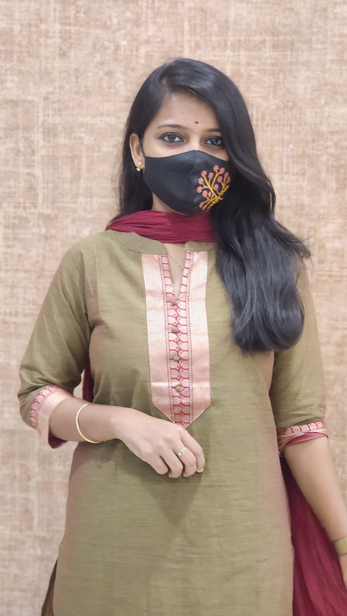 Office Wear kurti-Mangalgiri cotton(9888)