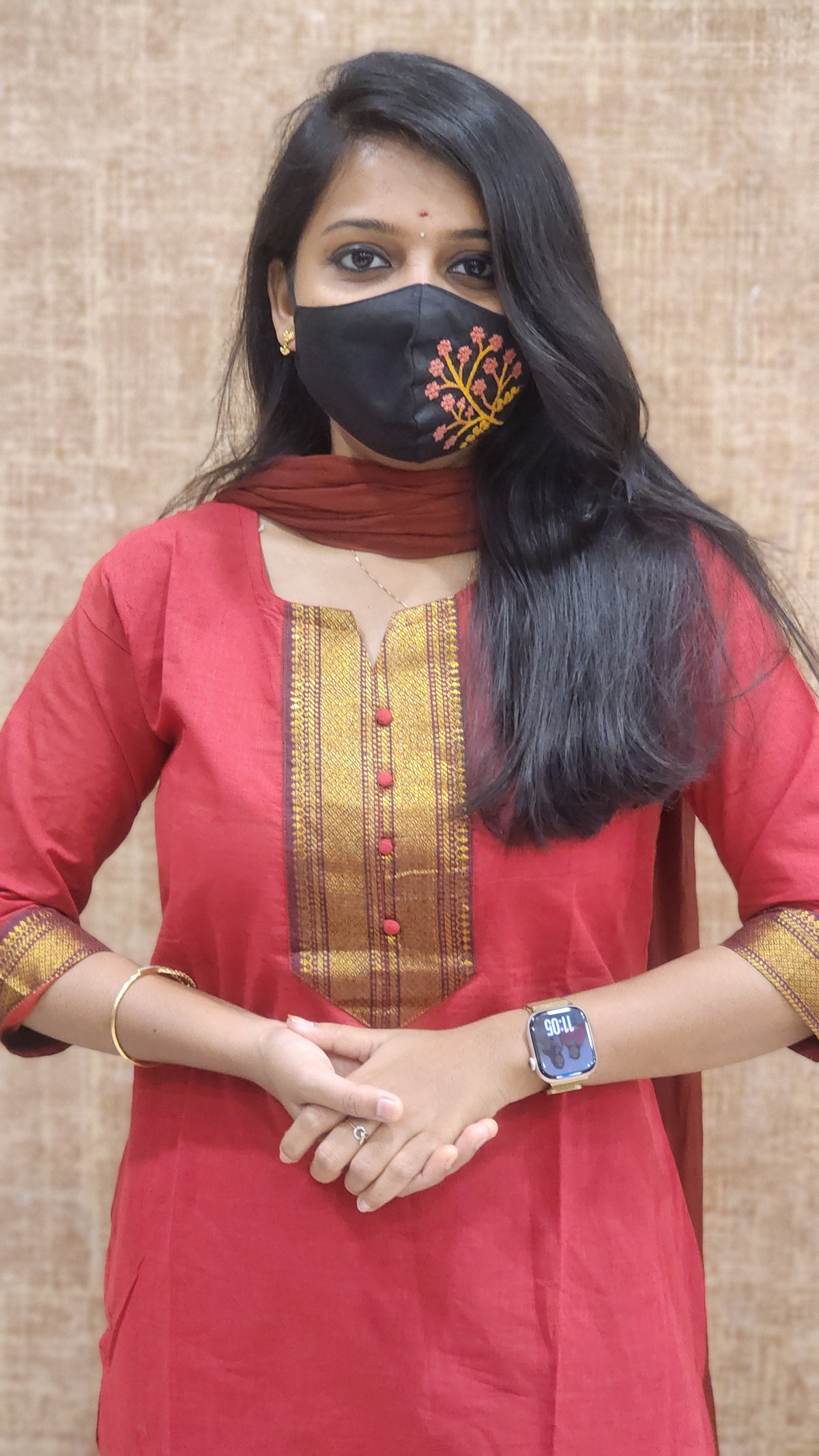 Office Wear kurti-Mangalgiri cotton(9890)