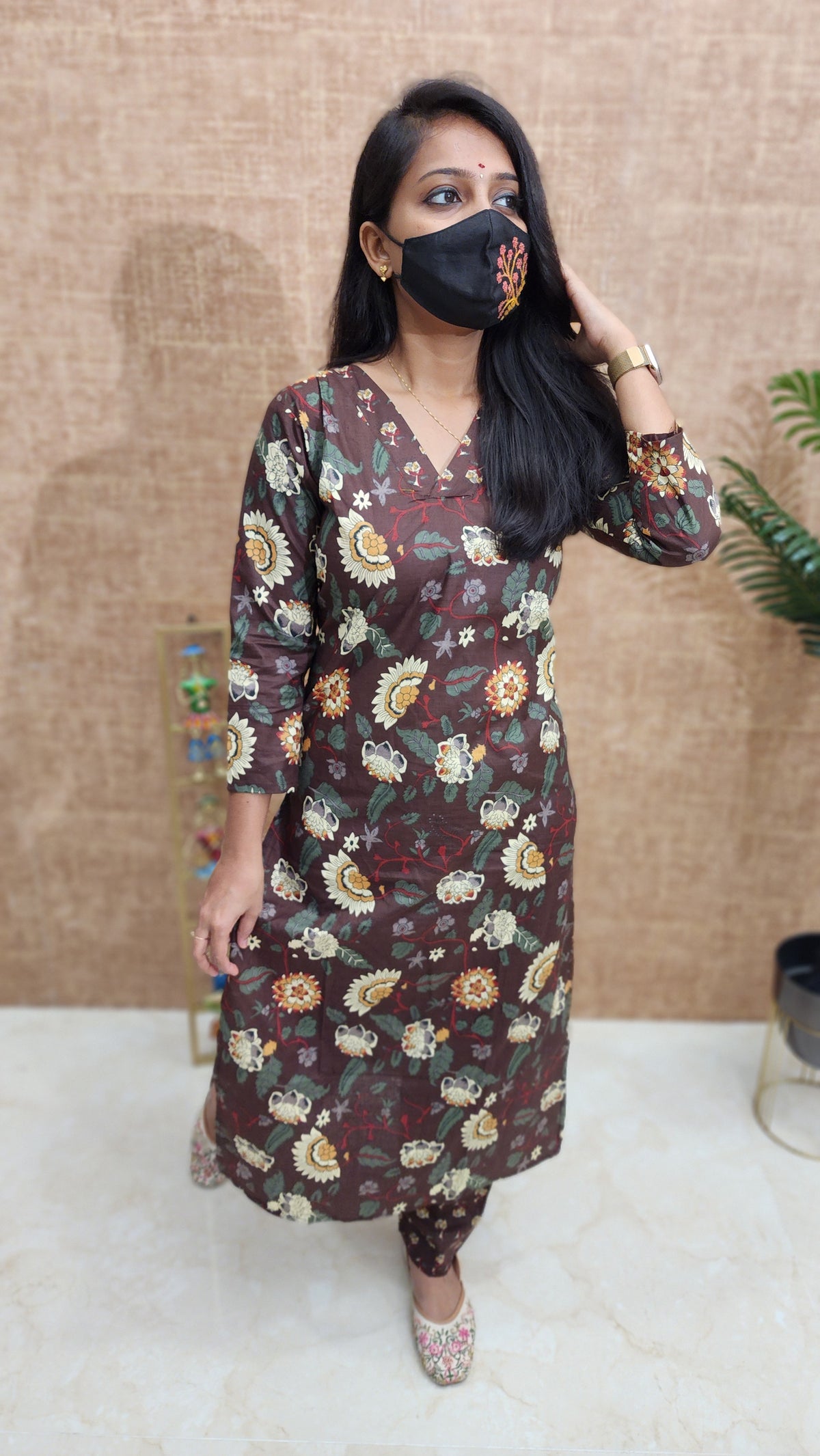 Cord set (Pant & Top) (9898)