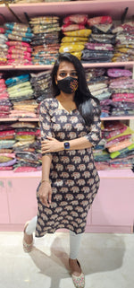 Cotton kalamkari kurti(9988)