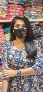 Cotton kalamkari kurti(9986)