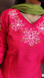 Office Wear kurti-Embroidery kurti(10004)