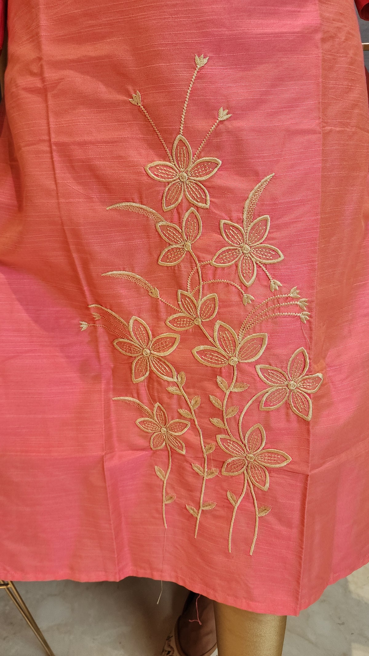 Office Wear kurti-Embroidery kurti(10002)