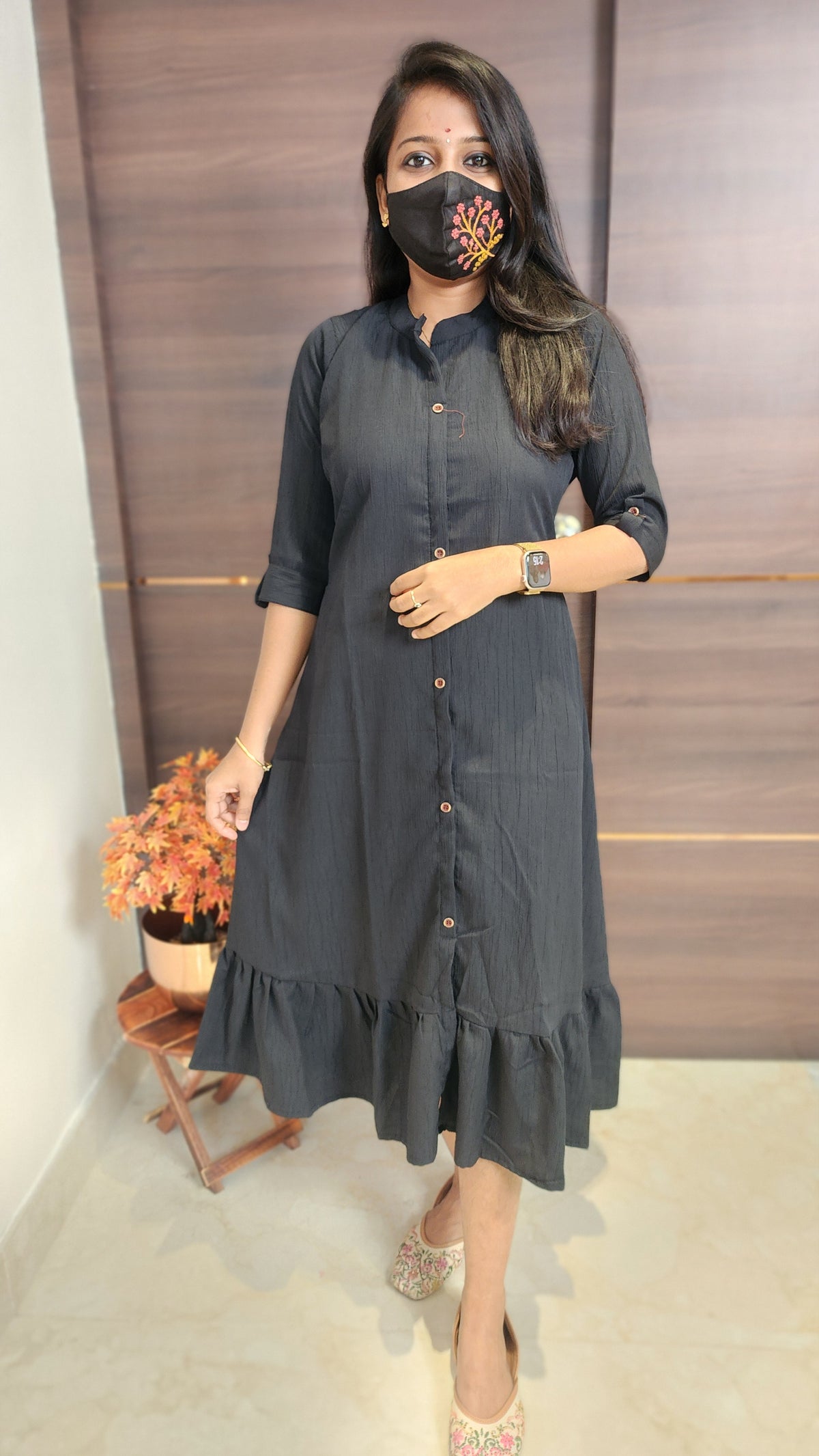 Western wear frock(10093)