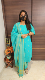 Handloom Cotton Salwar set(10205)c