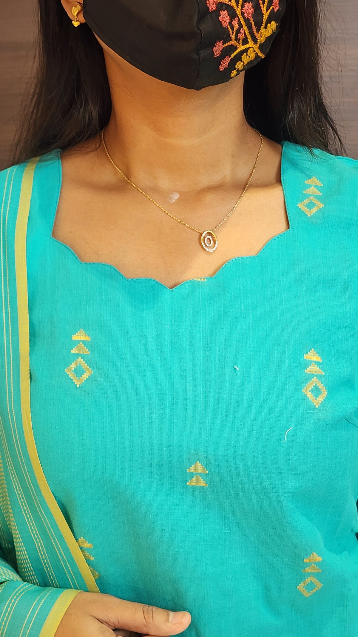 Handloom Cotton Salwar set(10205)c