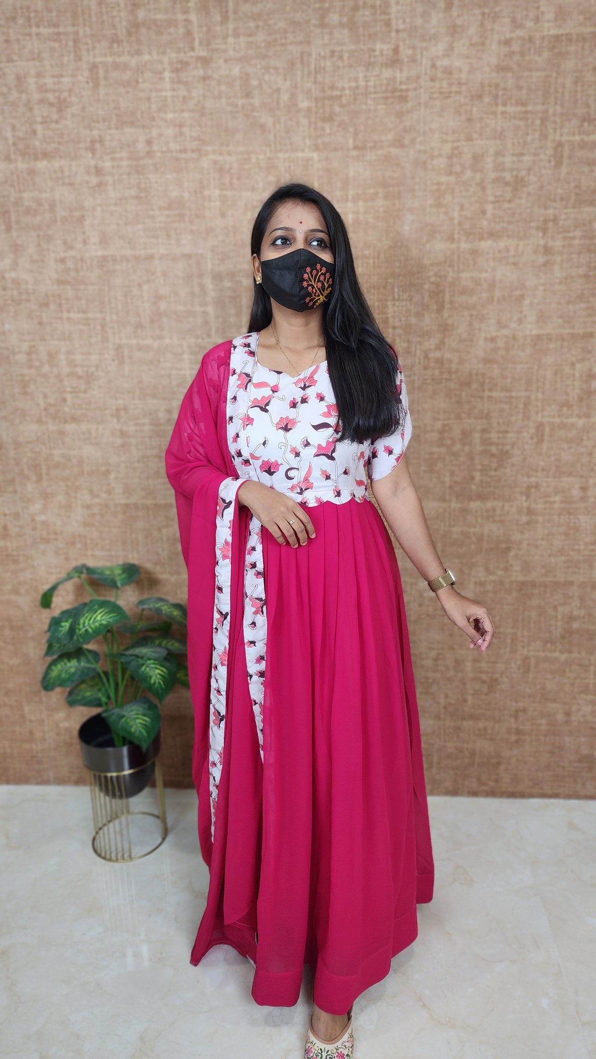 Western wear frock (10488)c