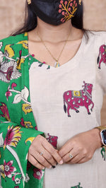 Salwar Set (kurti+Dupatta)(10533)c