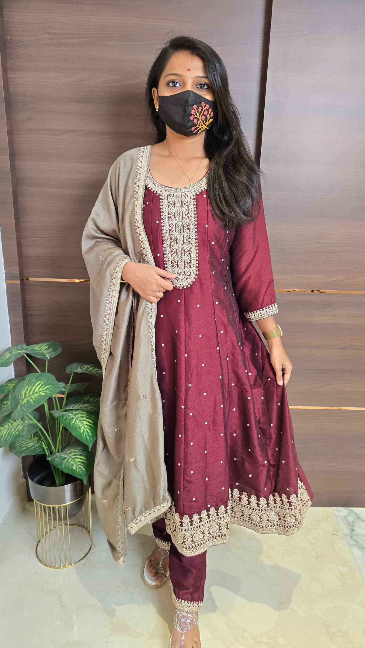 Anarkali Salwar set (10549)
