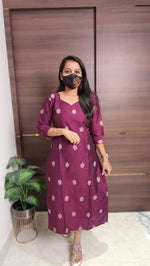 Ethnic kurti(10585)