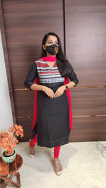 Office Wear kurti-Embroidery kurti(10641)