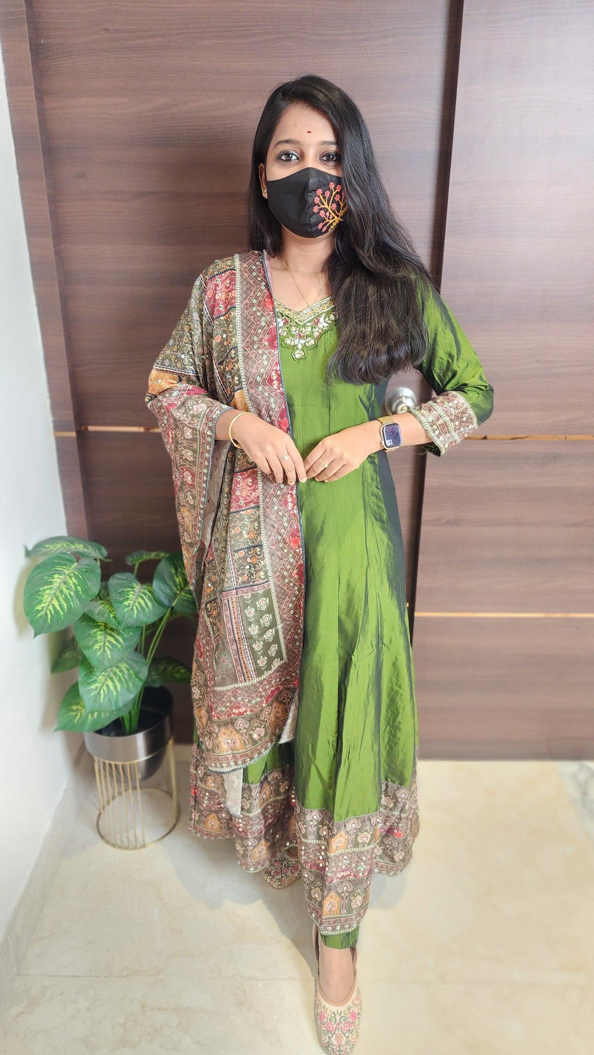 Anarkali Salwar set (10796)c