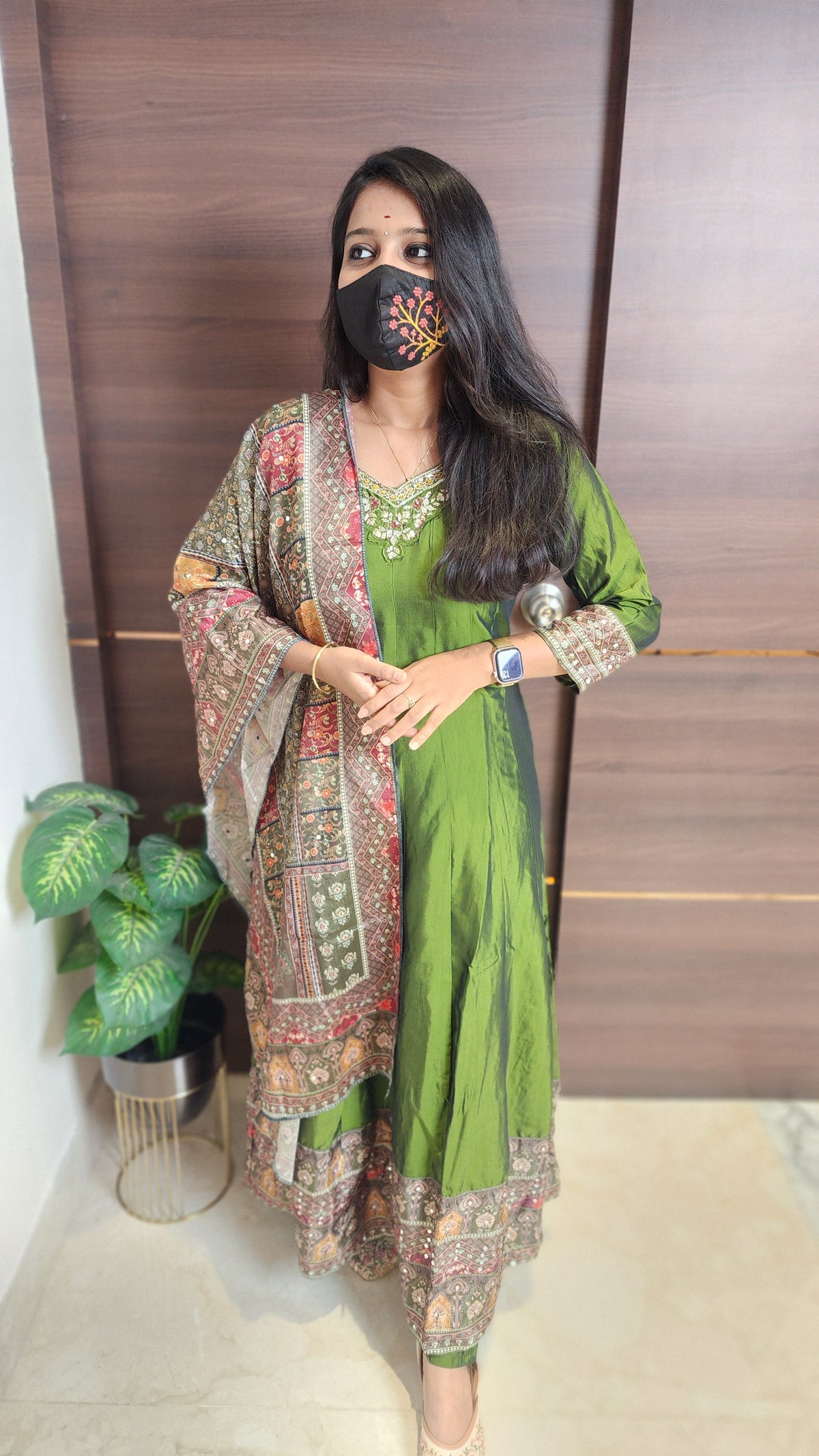 Anarkali Salwar set (10796)c