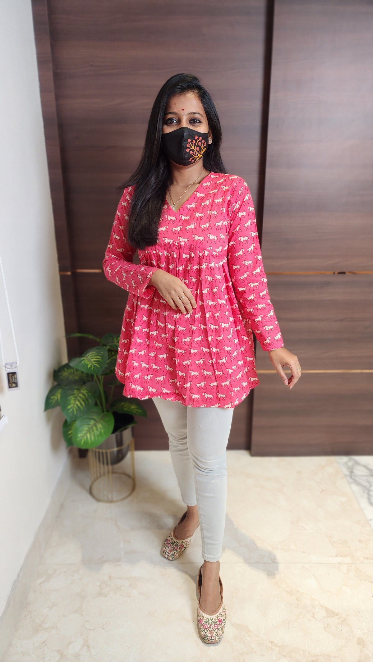 Peplum top (10949)