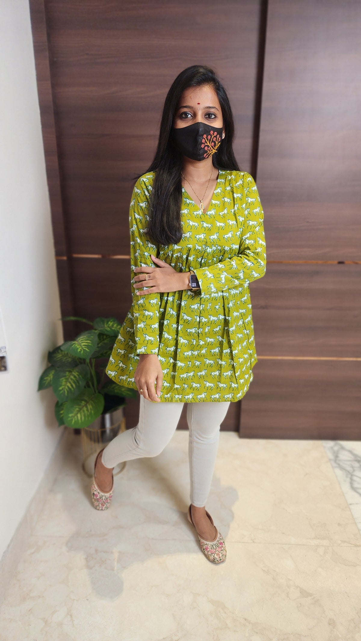 Peplum top (10948)