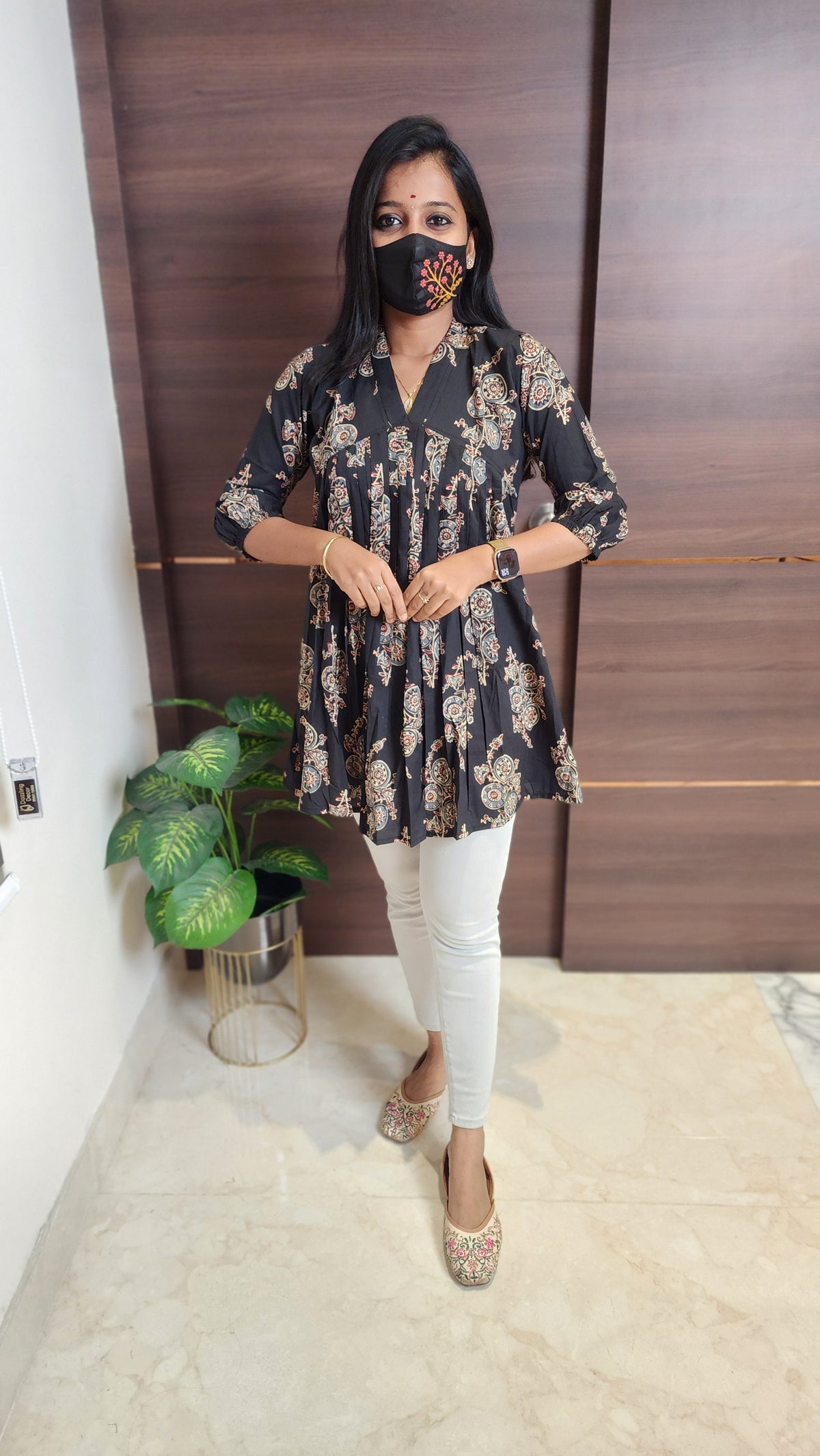 Peplum top(10833)