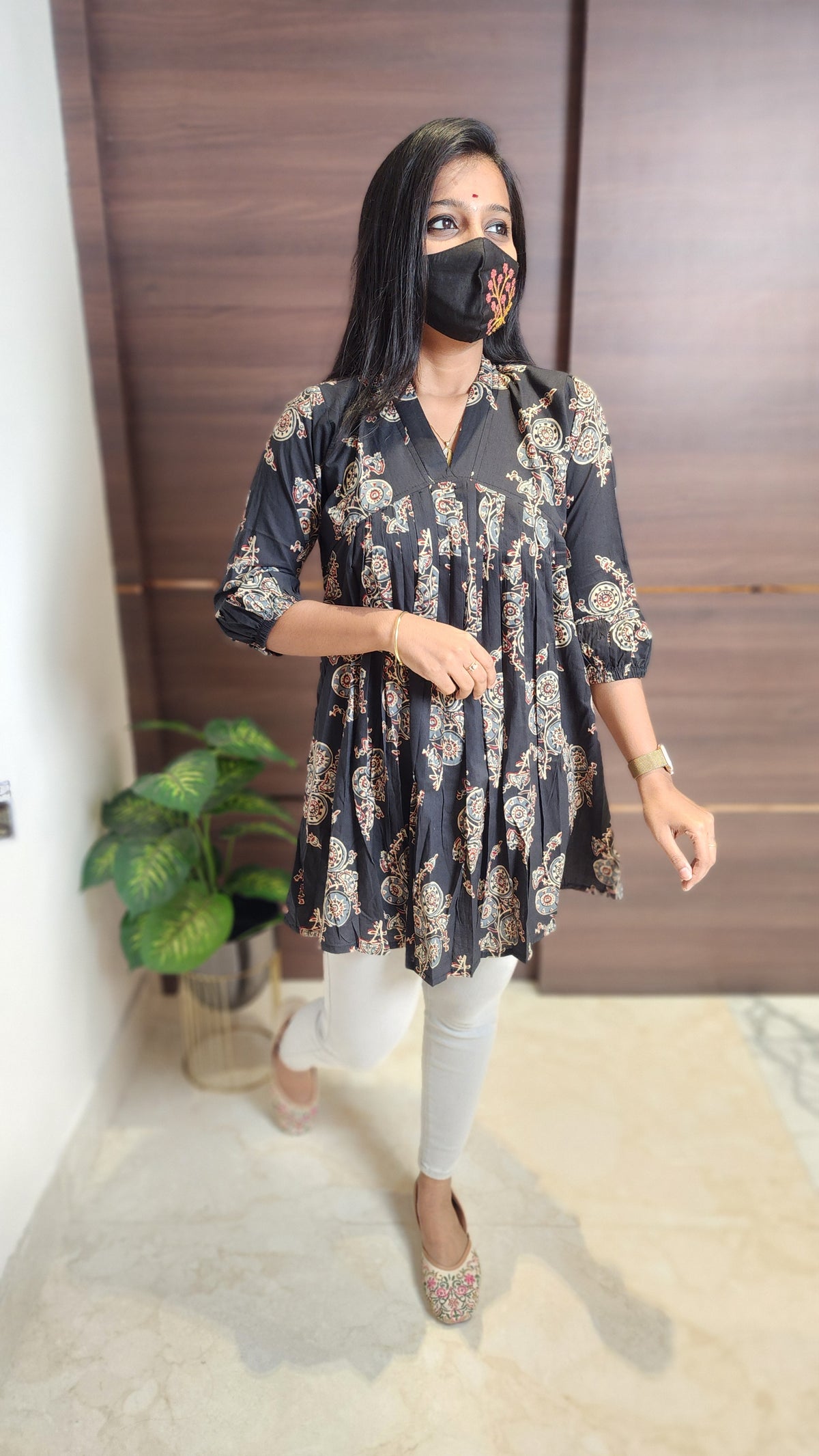 Peplum top(10833)